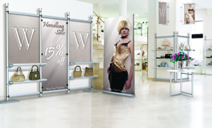 www.signsanddisplaysdirect.com Interior Retail Signage